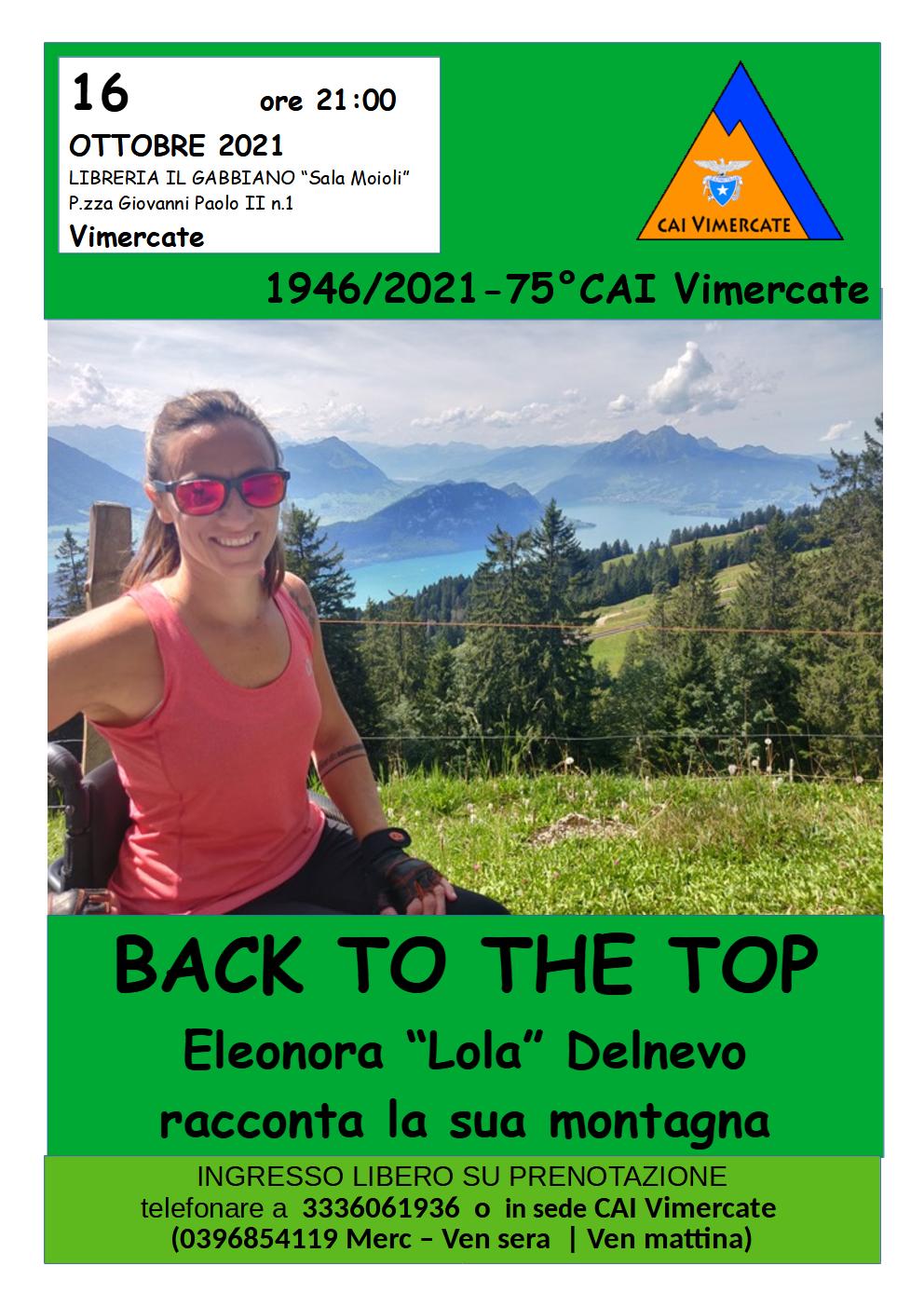 SERATA CON ELEONORA “LOLA” DELNEVO