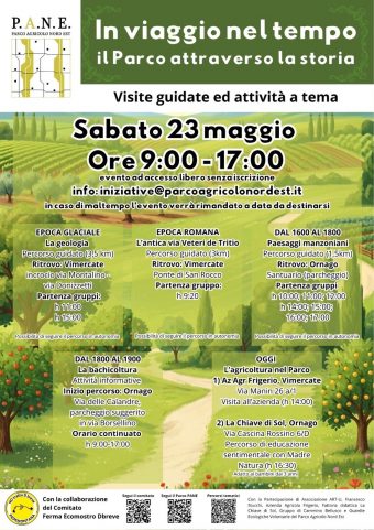 Sui sentieri curati da CAI  Vimercate Escursioni proposte da Parco Agr N Est